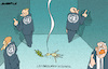 Cartoon: Peace efforts (small) by Amorim tagged un,israel,palestine