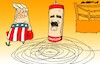 Cartoon: Punching bag (small) by Amorim tagged trump,nicolasmaduro,venezuela