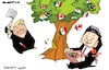 Shaking the tree