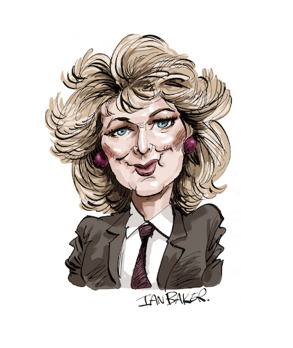 Cartoon: Bonnie Tyler (medium) by Ian Baker tagged bonnie,tyler,gaynor,sullivan,welsh,wales,uk,husky,voice,70s,80s,90s,singer,songs,musician,music,pop,star,lost,in,france,total,eclipse,of,the,heart,its,heartache,holding,out,for,hero,bright,eyes,female,ian,baker,cartoon,cartoonist,caricature,parody,satire,illustration,tribute