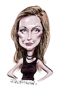 Cartoon: Catherine Schell (small) by Ian Baker tagged catherine,schell,caricature,ian,baker,cartoon,60s,70s,actor,actress,sci,fi,james,bond,beauty,beautiful,girl,spave,1999