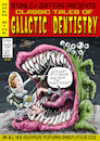 Cartoon: Galactic Dentistry Comic spoof (small) by Ian Baker tagged comic,magazine,1950s,sci,fi,dentistry,space,galaxy,universe,monster,sexy,woman,dentist,ian,baker,cartoon,caricature,spoof,parody,illustration,teeth,astronaut,ec,comics,code,retro