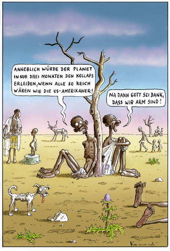 Cartoon: Afrika (medium) by marian kamensky tagged armut,zivilisation,afrika,reichtum,verteilung,armut,zivilisation,afrika,reichtum,verteilung