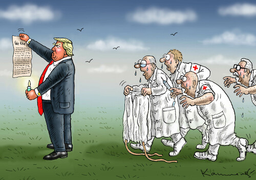 Cartoon: AMERIKANISCHE VERFASSUNG (medium) by marian kamensky tagged amerikanische,verfassung,trump,amerikanische,verfassung,trump