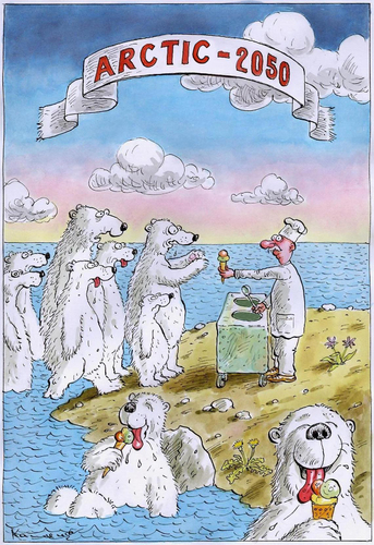 Cartoon: Arctic 2050 (medium) by marian kamensky tagged humor