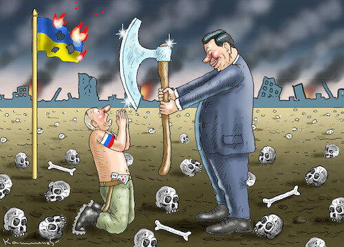 Cartoon: BIG BROTHER XI (medium) by marian kamensky tagged putins,bescherung,ukraine,provokation,swift,nato,osterweiterung,putins,bescherung,ukraine,provokation,swift,nato,osterweiterung
