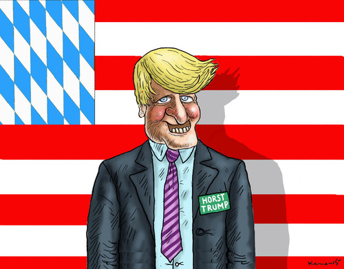 Cartoon: DUCK DONALD VOLLHORST TRUMP (medium) by marian kamensky tagged eu,flüchtlinge,asyl,politik,willkommenskultur,terrorismus,heidenau,viktor,orban,horst,seehofer,bayern,eu,flüchtlinge,asyl,politik,willkommenskultur,terrorismus,heidenau,viktor,orban,horst,seehofer,bayern