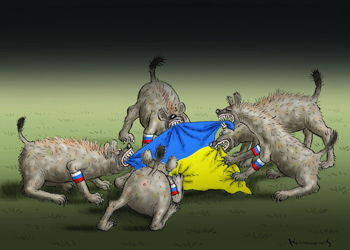 Cartoon: ENTNAZIFIZIERUNG 2 (medium) by marian kamensky tagged putins,bescherung,ukraine,provokation,nato,osterweiterung,putins,bescherung,ukraine,provokation,nato,osterweiterung