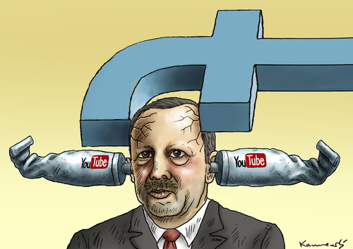 Cartoon: Erdogan hasst Internet (medium) by marian kamensky tagged erdogan,türkei,korruption,internetverbot,telefonat,facebook,youtube,erdogan,türkei,korruption,internetverbot,telefonat,facebook,youtube