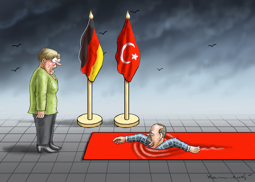 Cartoon: ERDOGAN KOMMT ANGESCHWOMMEN (medium) by marian kamensky tagged trump,versus,erdogan,lira,türkei,sanktionen,erdogans,iphone,boykott,trump,versus,erdogan,lira,türkei,sanktionen,erdogans,iphone,boykott