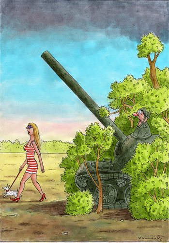 Cartoon: Erektion (medium) by marian kamensky tagged humor,millitär,soldaten,panzer,krieg,anschlag,millitär,soldaten,panzer,krieg,sex,anschlag,liebe