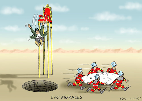 EVO MORALES TRITT ZURÜCK