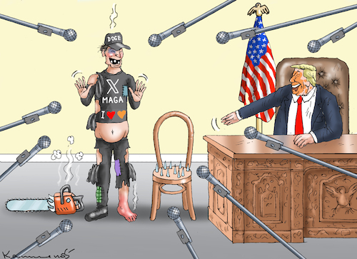 Cartoon: HAPPY DESPOTS (medium) by marian kamensky tagged musk,trump,zuckerberg,bezos,felon,and,elon,in,panama,zölle,diktator,selenskyj,putin,ukraine,usa,tesla,doge,musk,trump,zuckerberg,bezos,felon,and,elon,in,panama,zölle,diktator,selenskyj,putin,ukraine,usa,tesla,doge
