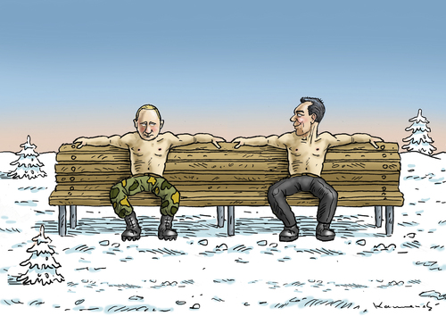 Cartoon: Hot Freundschaft Putin Tsipras (medium) by marian kamensky tagged alexis,tsipras,griechenland,rettungsschirm,eu,putin,griechowestern,alexis,tsipras,griechenland,rettungsschirm,eu,putin,griechowestern