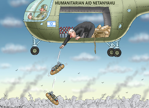 HUMANITARIAN AID NETANYAHU HUMANITARIAN AID NETANYAHU