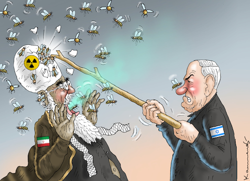 ISRAEL GREIFT IRAN AN