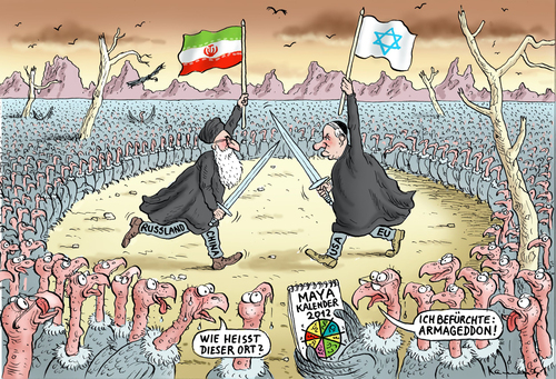 Israel vs Iran in Armageddon