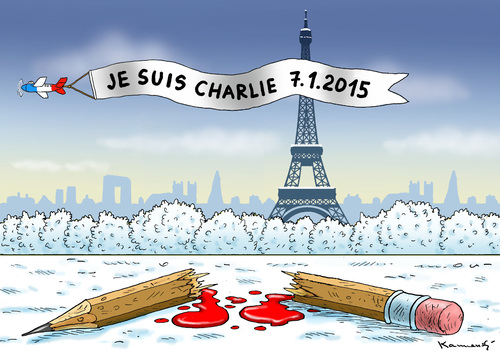 Jahrestag von Charlie Hebdo