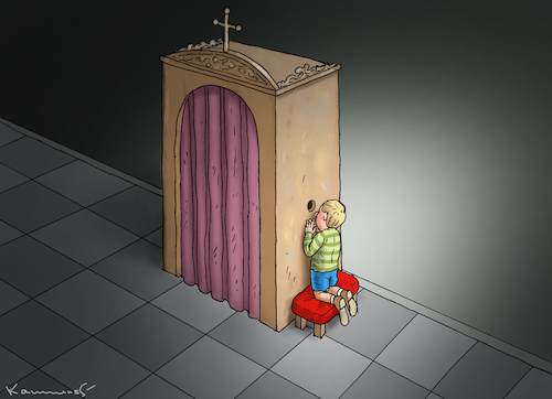 Cartoon: KATHOLISCHE KINDER (medium) by marian kamensky tagged katholische,kinder,papst,benedikt,ratzinger,katholische,kinder,papst,benedikt,ratzinger