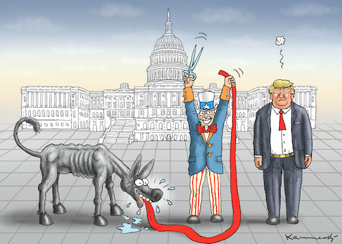 Cartoon: KEIN SIEGER VORHANDEN (medium) by marian kamensky tagged obama,trump,präsidentenwahlen,usa,baba,vanga,republikaner,inauguration,demokraten,wikileaks,faschismus,midterms,kongresswahlen,jamal,khashoggi,obama,trump,präsidentenwahlen,usa,baba,vanga,republikaner,inauguration,demokraten,wikileaks,faschismus,midterms,kongresswahlen,jamal,khashoggi