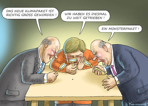 Cartoon: KLIMAPAKETVERGRÖSSERUNG (medium) by marian kamensky tagged merkel,seehofer,unionskrise,csu,cdu,flüchtlinge,gauland,merz,afd,akk,spahn,pegida,hutbürger,höcke,führer,wahlen,thüringen,klimapaket,merkel,seehofer,unionskrise,csu,cdu,flüchtlinge,gauland,merz,afd,akk,spahn,pegida,hutbürger,höcke,führer,wahlen,thüringen,klimapaket