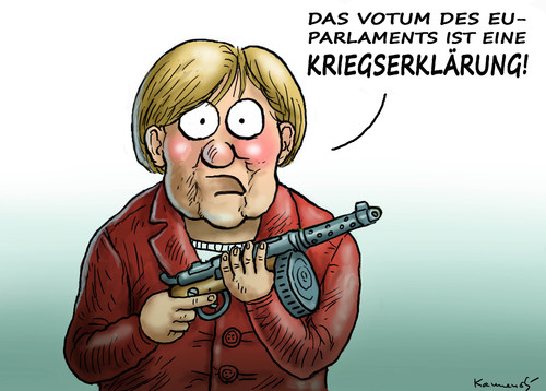 Cartoon: Kriegserklärung (medium) by marian kamensky tagged eu,wahlen,rechtsparteien,marie,le,pen,strache,geerd,merkel,jean,claude,juncker,votumwilder,eu,wahlen,rechtsparteien,marie,le,pen,strache,geerd,merkel,jean,claude,juncker,votumwilder