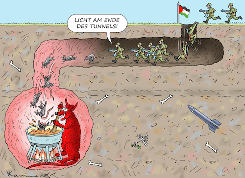 LICHT AM ENDE DES HAMAS-TUNNELS