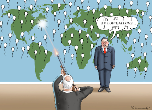 Cartoon: NENA JINPING (medium) by marian kamensky tagged kp,parteitag,in,china,xi,jinping,biontech,putin,ukraine,ballon,corona,kp,parteitag,in,china,xi,jinping,biontech,putin,ukraine,ballon,corona