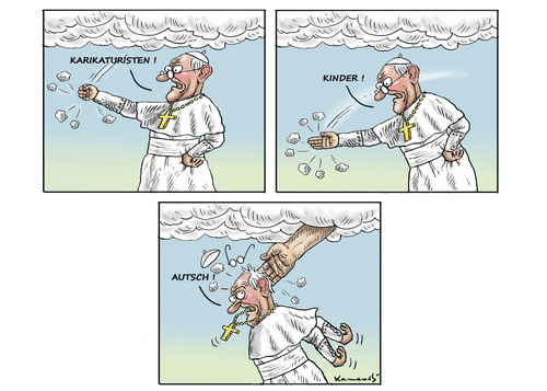 Cartoon: PRÜGELPAPAST (medium) by marian kamensky tagged sexualkonzil,in,vatikan,papst,franziskus,spirituelles,alzheimer,bischofskonferenz,sexualkonzil,in,vatikan,papst,franziskus,spirituelles,alzheimer,bischofskonferenz