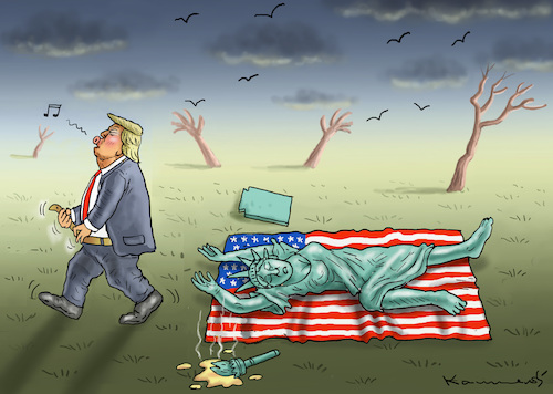 Cartoon: RAPED LADY LIBERTY Pissing incl (medium) by marian kamensky tagged brexit,theresa,may,england,eu,schottland,weicher,wahlen,boris,johnson,nigel,farage,ostern,seidenstrasse,xi,jinping,referendum,trump,monsanto,bayer,glyphosa,strafzölle,el,paso,brexit,theresa,may,england,eu,schottland,weicher,wahlen,boris,johnson,nigel,farage,ostern,seidenstrasse,xi,jinping,referendum,trump,monsanto,bayer,glyphosa,strafzölle,el,paso