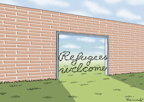 REFUGEES WELCOME