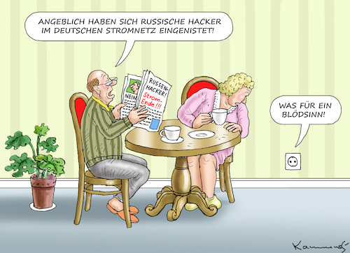 RUSSEN-STROMNETZ-HACKER