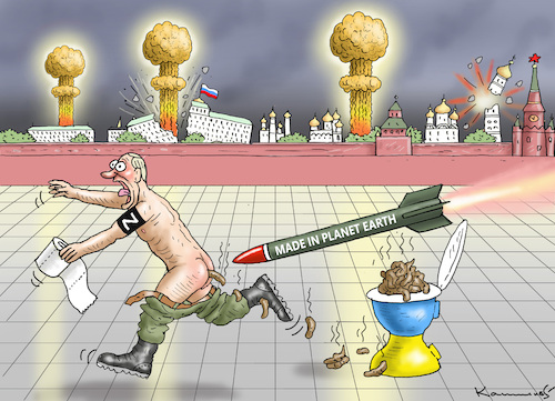 Cartoon: SCHEIßKERLENDE (medium) by marian kamensky tagged putins,bescherung,ukraine,provokation,swift,nato,osterweiterung,putins,bescherung,ukraine,provokation,swift,nato,osterweiterung