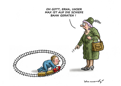 Schiefe Bahn