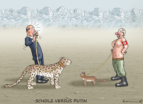 Scholz versus Putin