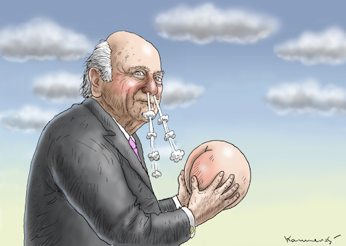 Cartoon: SEPP BLATTER UND HOPE SOLO (medium) by marian kamensky tagged blatter,hope,solo,me,too,blatter,hope,solo,me,too