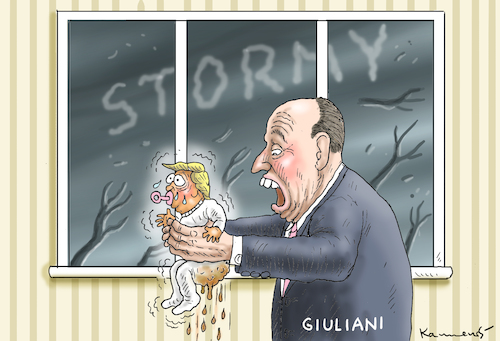 Cartoon: TRUMPS NEUER ANWALT (medium) by marian kamensky tagged trump,scandal,stephanie,clifford,stormy,daniels,corruption,giuliani,trump,porn,scandal,sex,stephanie,clifford,stormy,daniels,corruption,giuliani