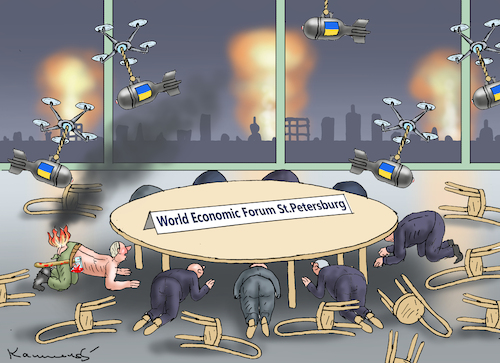 UKRAINE ATTACKIERT PUTIN