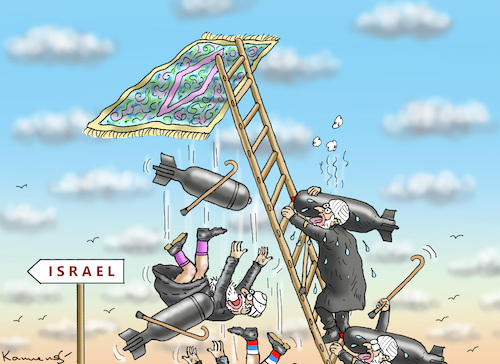 Cartoon: WARUM IRAN NICHT ZURÜCKSCHLÄGT (medium) by marian kamensky tagged warum,iran,nicht,zurückschlägt,israel,hamas,hisbollah,nahost,warum,iran,nicht,zurückschlägt,israel,hamas,hisbollah,nahost