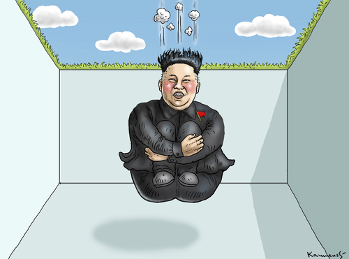 Cartoon: WASSERSTOFFBOMBE (medium) by marian kamensky tagged wasserstoffbombentest,nord,korea,kim,jong,un,wasserstoffbombentest,nord,korea,kim,jong,un