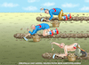 Cartoon: AFD HILFT PUTIN BEIM KARTOFFELAN (small) by marian kamensky tagged afd,hilft,putin,beim,kartoffelanbau