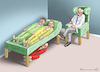 Cartoon: AMPELTHERAPIE (small) by marian kamensky tagged ampeltherapie