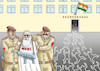 Cartoon: ANTILOCKDOWN-PRÄSIDENT MODI (small) by marian kamensky tagged antilockdown,präsident,modi,in,indien