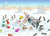 Cartoon: CHRISTMAS CRASH (small) by marian kamensky tagged faschistischer,weihnachtsterror,putin,ukraine,energieterror