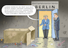 Cartoon: CORONA-TREFFEN BEI MERKEL (small) by marian kamensky tagged coronavirus,epidemie,gesundheit,panik,stillegung,trump,pandemie