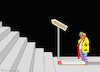 Cartoon: DAS KRIEGSENDE IST NAH! (small) by marian kamensky tagged strasse,von,hormus,wieder,gesperrt,no,pershings,for,merz