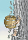 Cartoon: Diogenes (small) by marian kamensky tagged diogenes,griechenland,krise,finanzkrise,schuldenkrise,europa