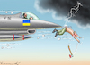 Cartoon: ENDLICH BEKOMMT DIE UKRAINE F 16 (small) by marian kamensky tagged endlich,bekommt,die,ukraine,16