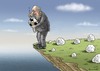 Cartoon: FIFAZID (small) by marian kamensky tagged fifa,wm,brasilien,katar,korruption,fussball,sepp,blatter,papst,franziskus