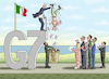 Cartoon: G7 SUMMIT (small) by marian kamensky tagged g7,summit